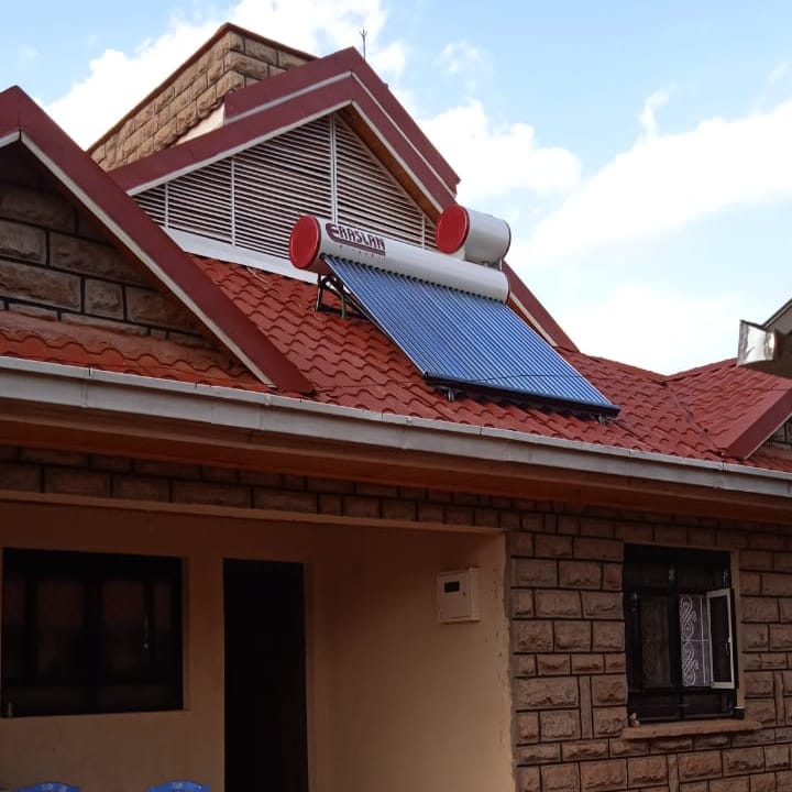 Affordable solar water heaters in Nairobi.