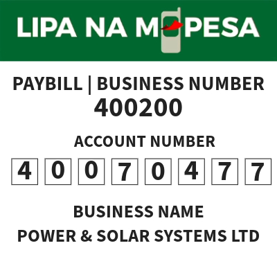 solar Power Systems mpesa